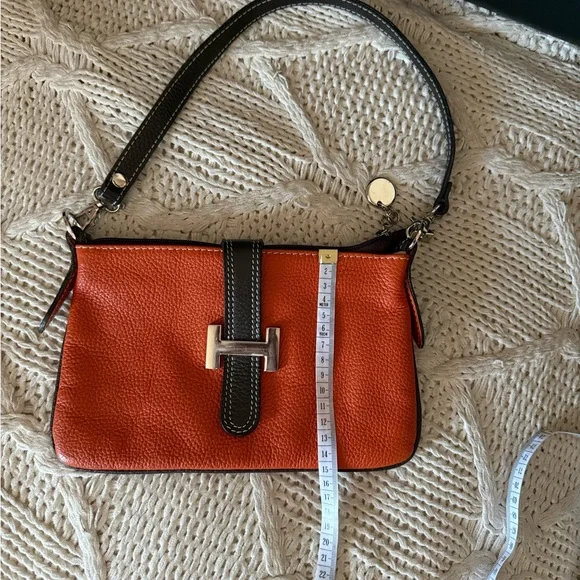 Orange and Black Designer Women's Bag - Picture 5 of 9